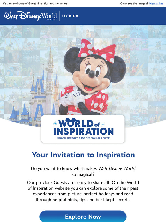 Your invitation to a World of Inspiration...