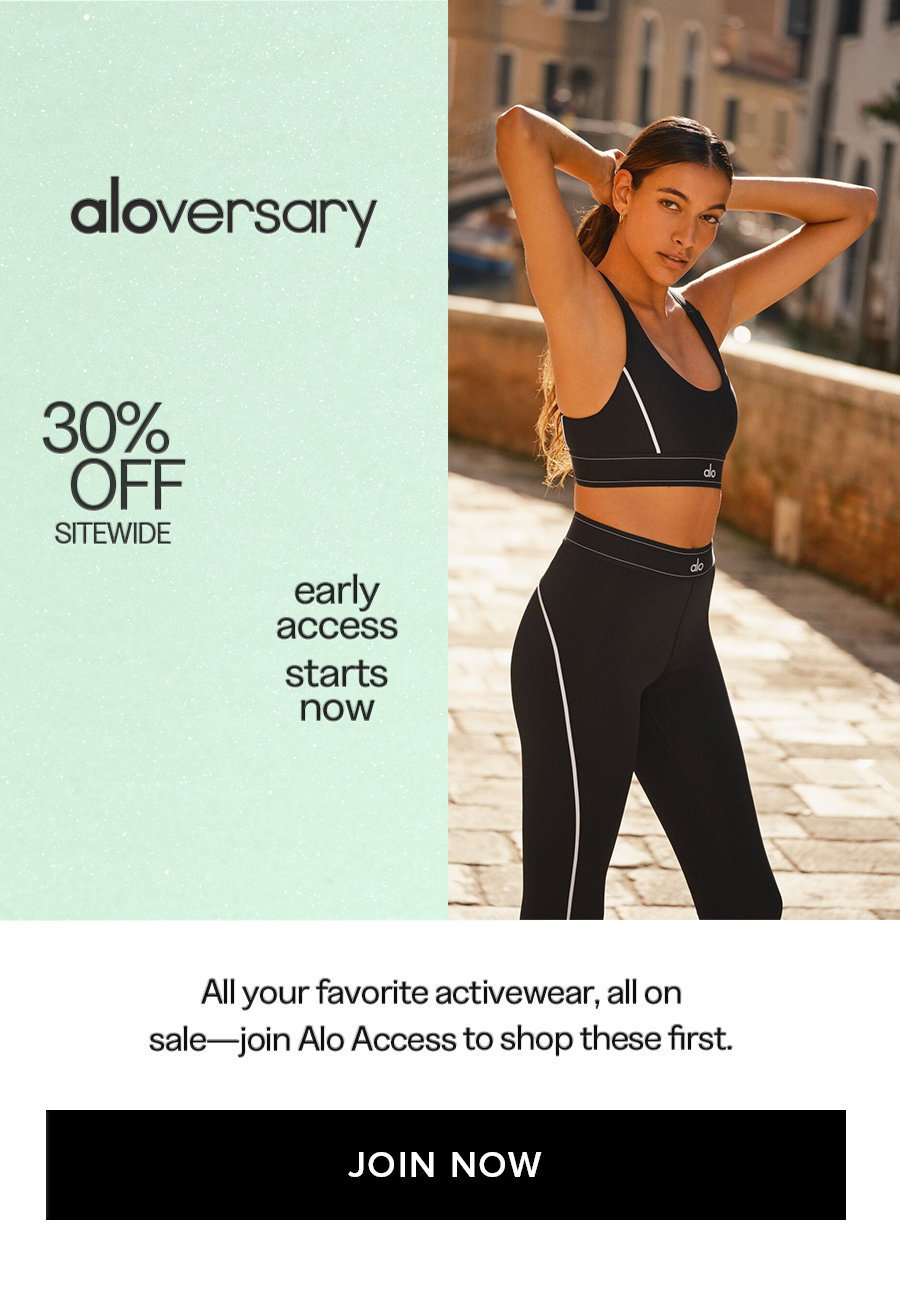 Alo Yoga: Take 30% off your favorite activewear | Milled