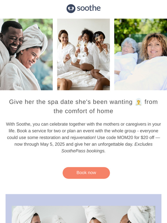 Create a special Mother's Day experience 🌼