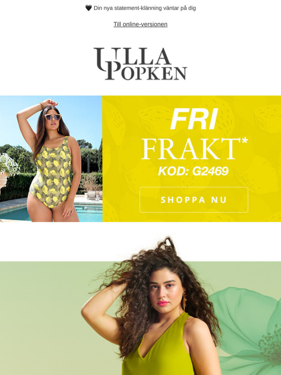 Gratis frakt för dig idag 🤗