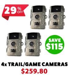 4x Trail/Game Camera