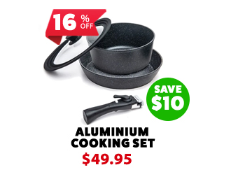 Aluminium Cooking Set