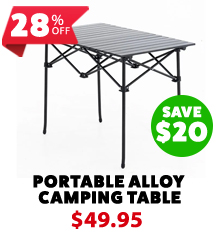 Portable Alloy Camping Table