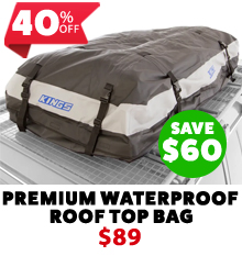 Premium Waterproof Roof Top Bag - Heavy Duty PVC