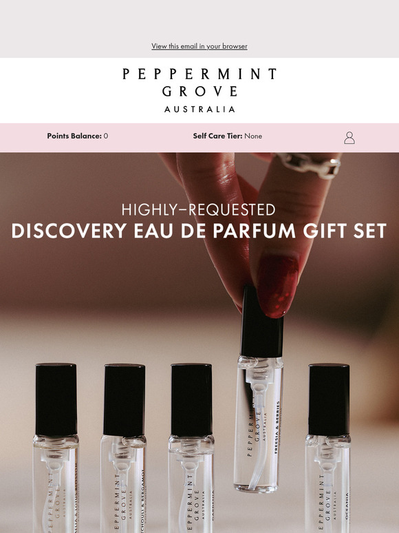 NEW IN: Perfume Discovery Set ❤️‍🔥