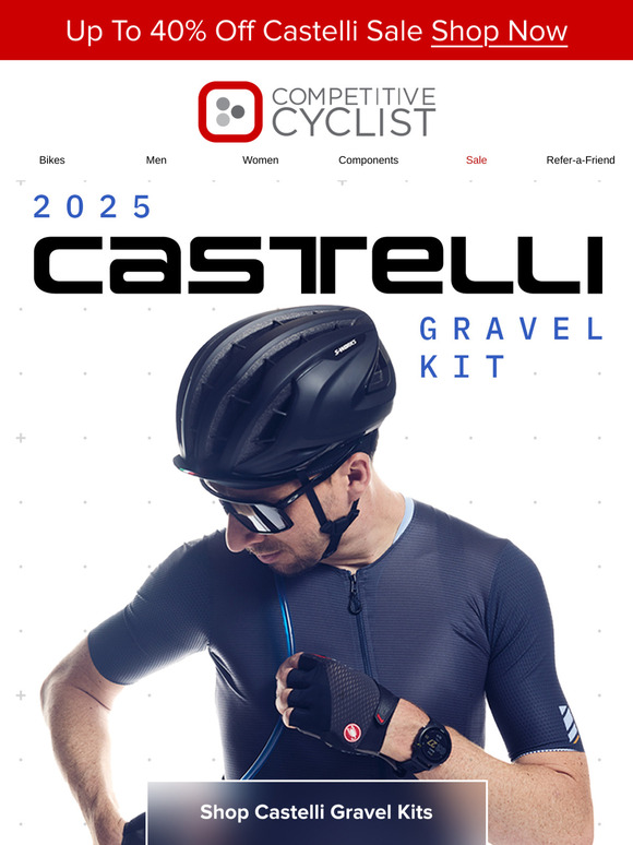 See the Castelli gravel cycling kit we put together