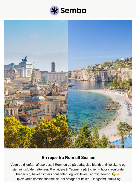 🇮🇹 En vidunderlig Italienrejse: Oplev Rom og skønne Sicilien