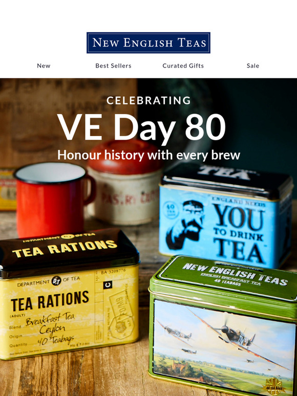 VE Day 80: The Tea Tin Collection