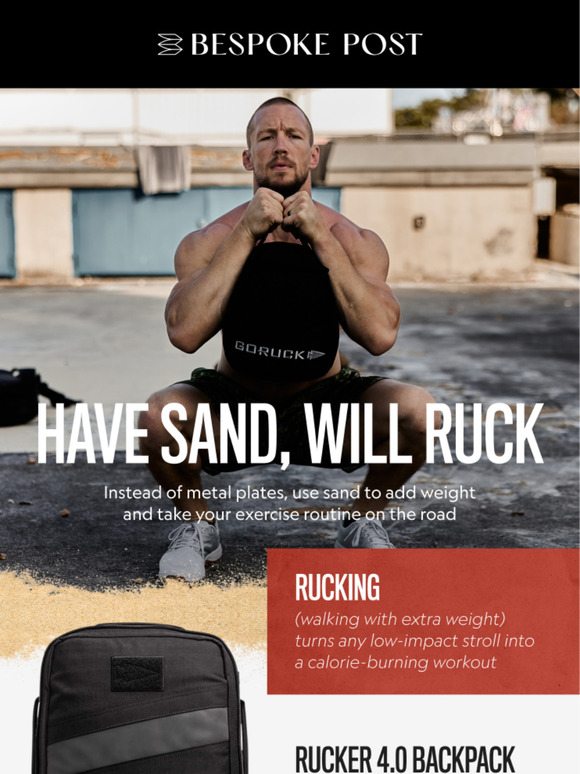 Ruck it.