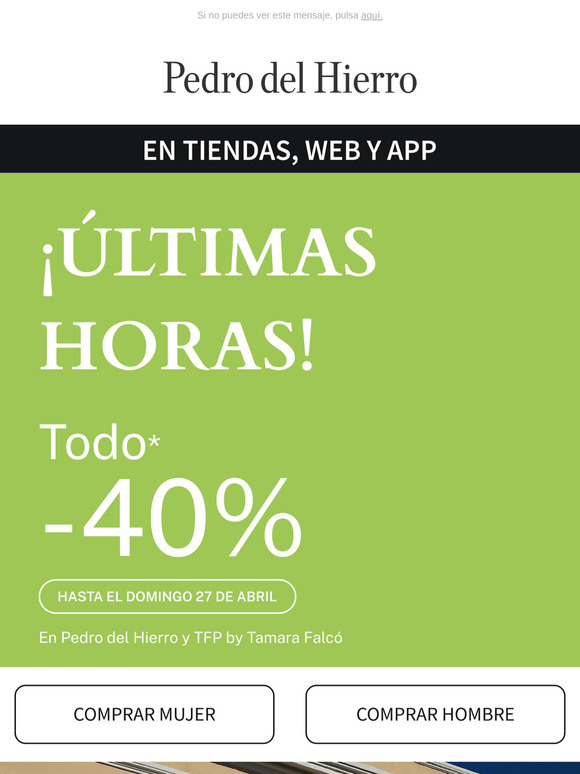 TODO -40%  ⏳ ¡Últimas 48 horas!