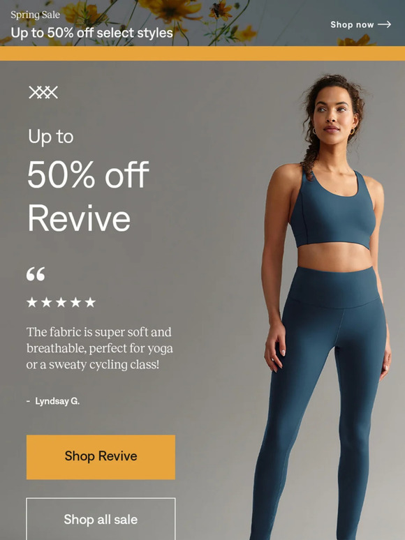 Revive, now up to 50% off