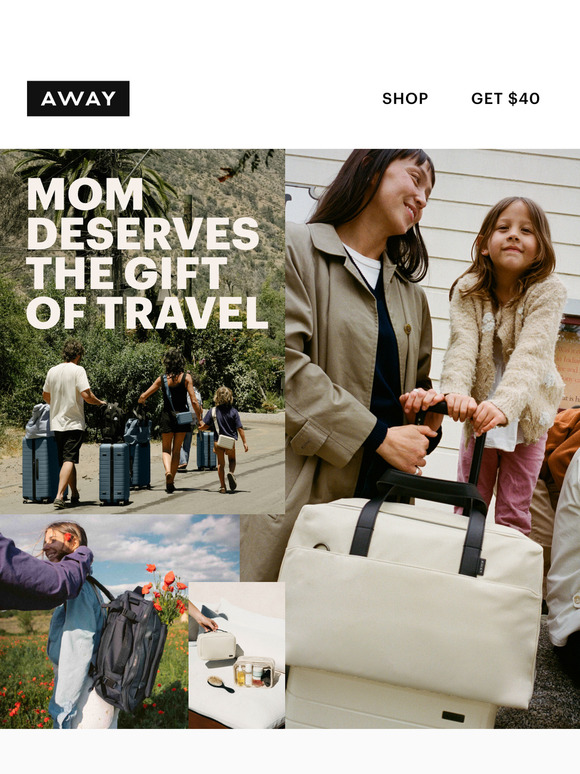 Every mom deserves to get Away ✈️