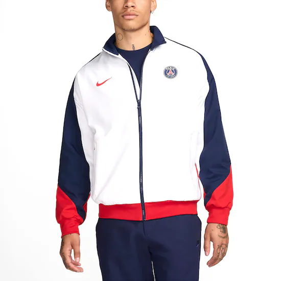 PSG Nike Anthem Jacket - White