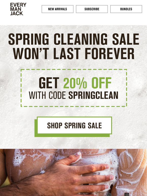 Last chance to save for spring