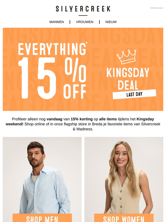LASY DAY ALERT ⏰ | 15% off everything*