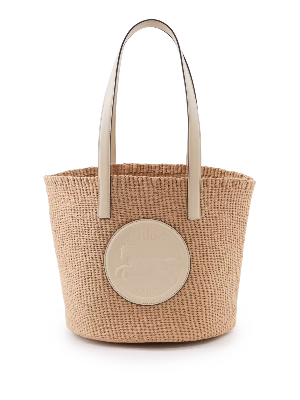 Shopper 'Horse Medal' Deep Ivory
