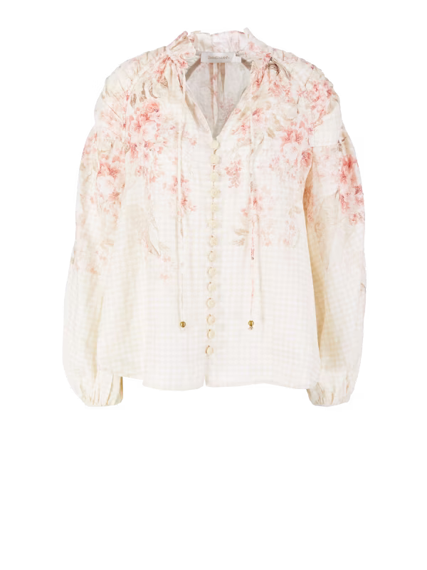 Bluse 'Illuminate Billow' Rosé