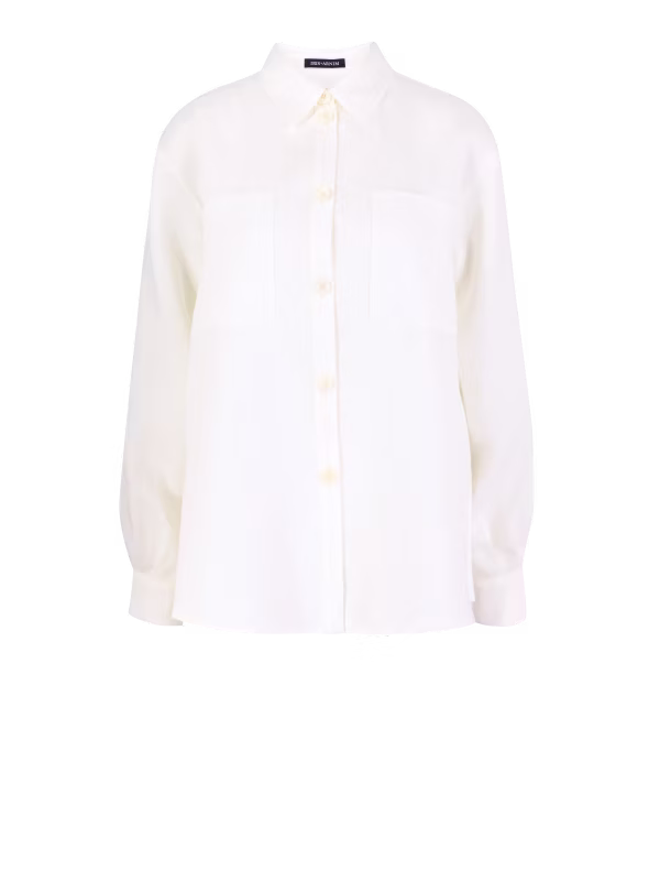 Leinenhemd 'Leane' Ecru