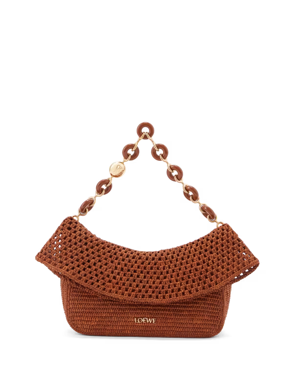 Schultertasche Paula's Ibiza 'Ola Medium' Honey Gold