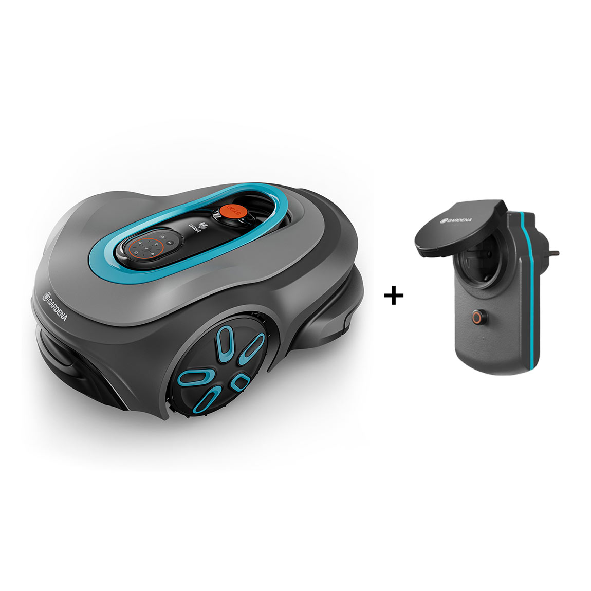 Image of Gardena Mähroboter smart SILENO max 1.200 m² + gratis Zwischenstecker