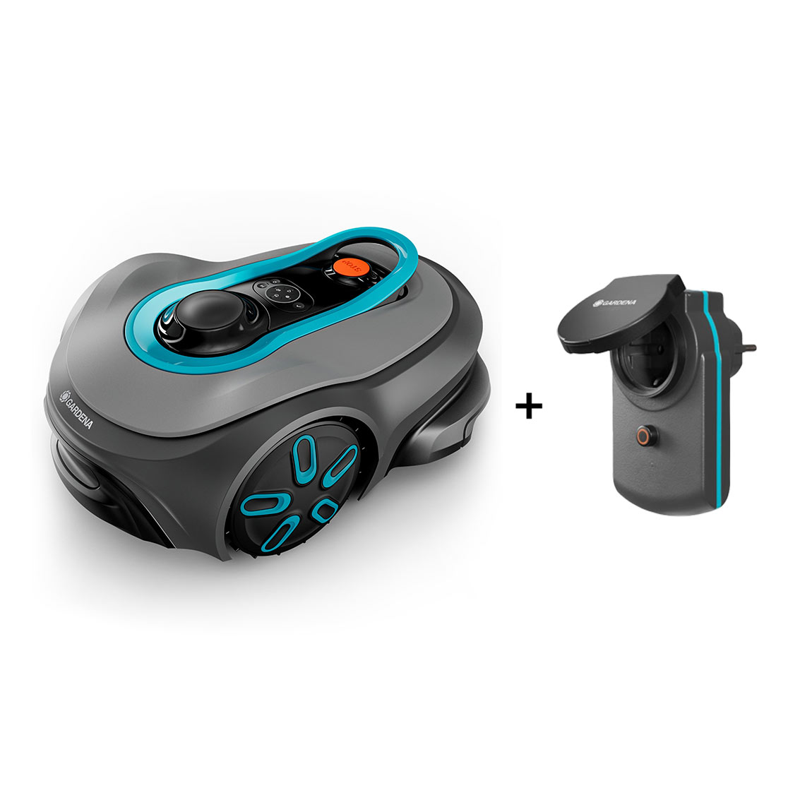 Image of Gardena Mähroboter smart SILENO free 800 m² Set + gratis Zwischenstecker