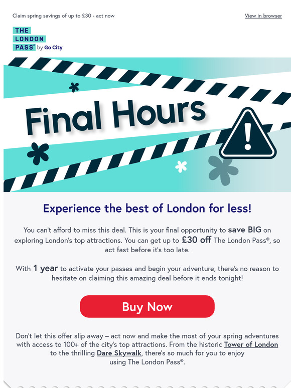⏰ Last Call for End of Easter savings—Hurry before they're gone tonight! ☀️