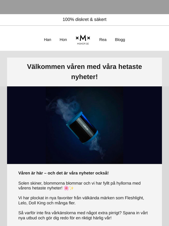 🌸 Vårkänslor på väg? Kolla in våra nya favoriter!