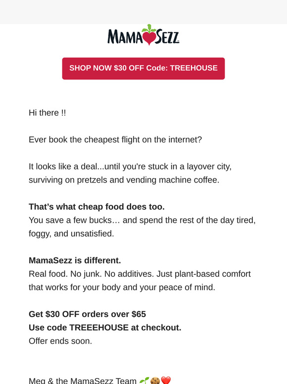 Get $30 OFF Your Next Purchase! 💰