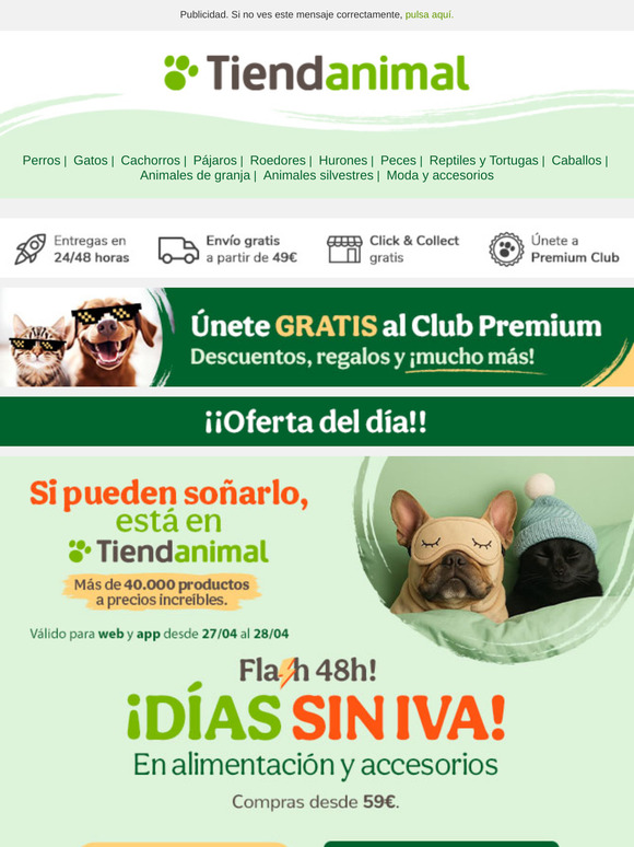 🤩 ¡Vuelven los días SIN IVA! 🤩