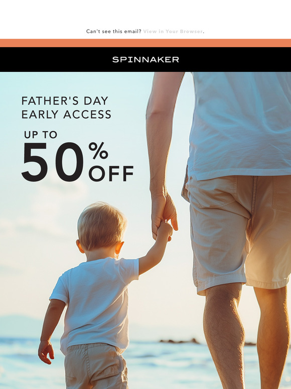 Father’s Day Early Access 👔 Up to 50% Off