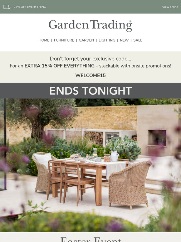 Last chance: 25% OFF ends tonight