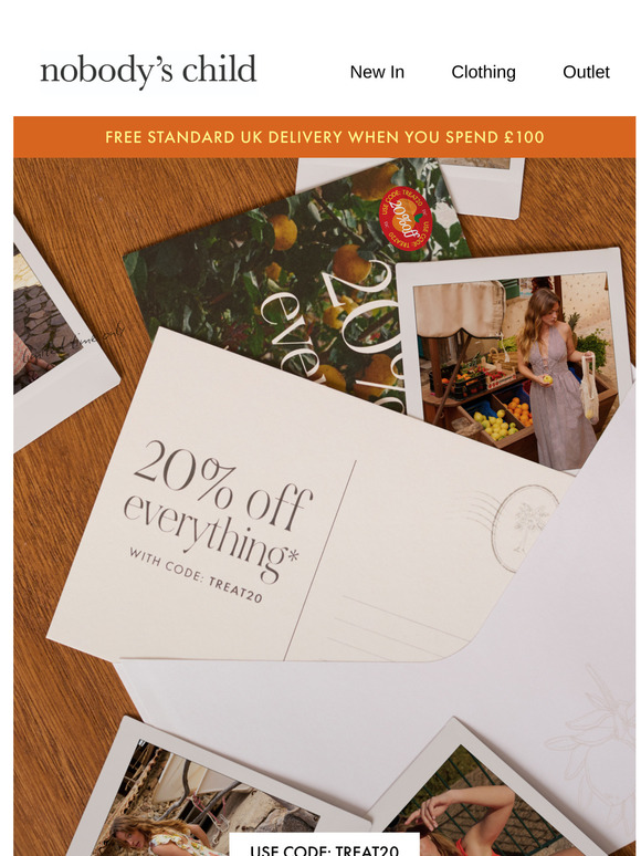 Back in stock & 20% off