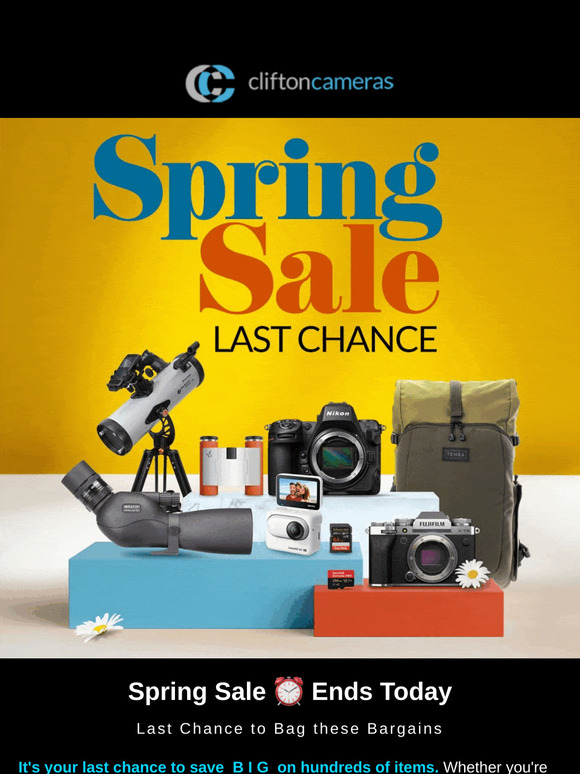 ENDS Midnight Tonight ⏰ Spring Sale