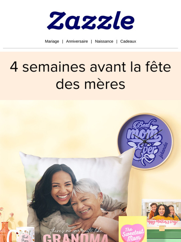 📣 Fête des mères dans 4 semaines – on gère !