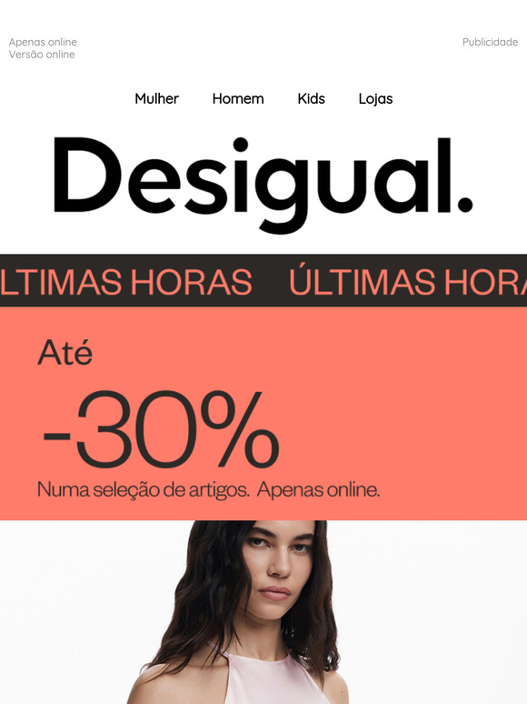 Até -30% de desconto: Últimas horas!