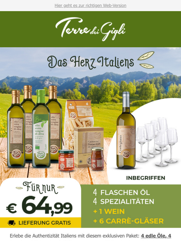 Verpasse nicht das Angebot, das Herz Italiens zu entdecken! ✨