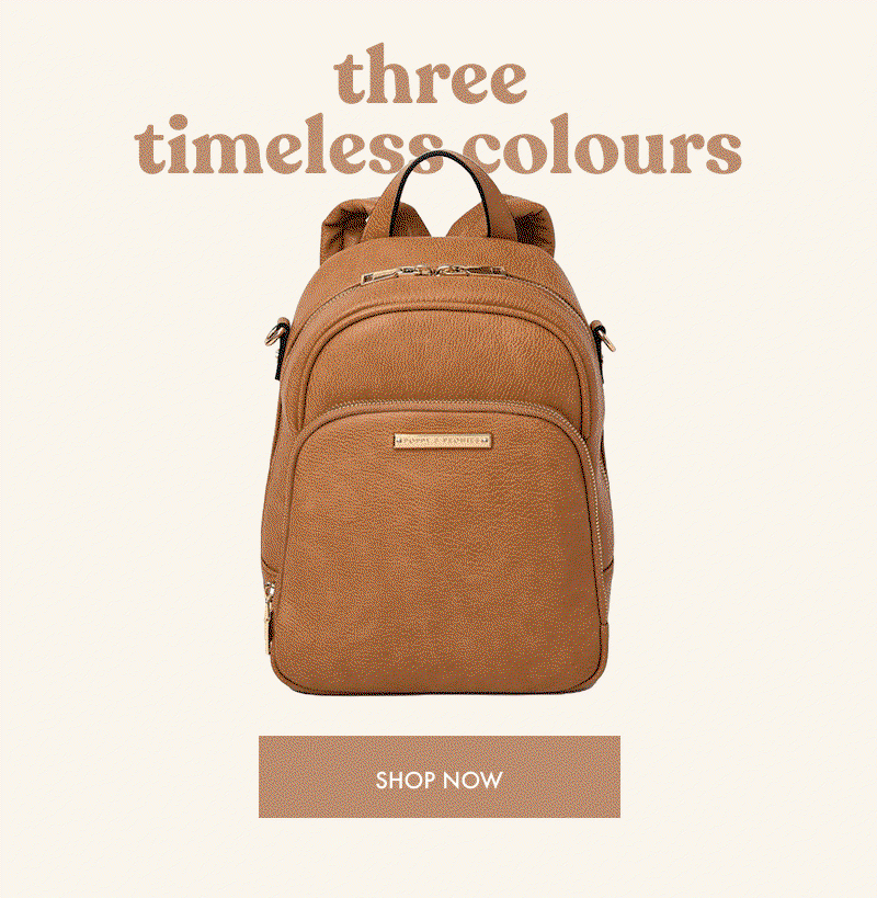 Poppy & Peonies: Meet the new On The Fly Mini Backpack! | Milled