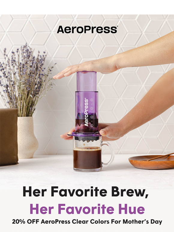 Give Mom the Gift of Better Coffee This Mother's Day 💐