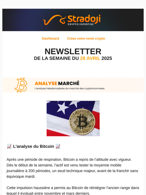 Les cryptos se réveillent : Bitcoin retrouve ses niveaux clés, les altcoins accélèrent