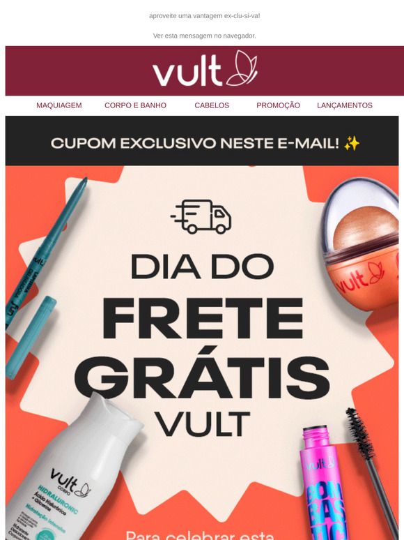 tem um cupom te esperando aqui! 💌