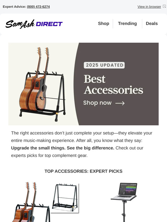 Gear Up: Must-Have Music Accessories in 2025