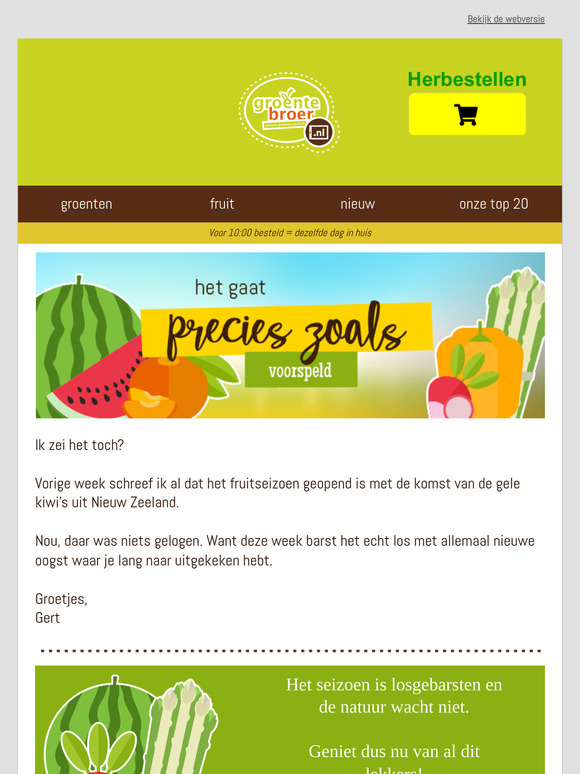 We hadden het al voorspeld... 🍉