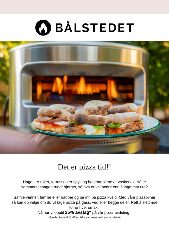 Det er pizzatid!