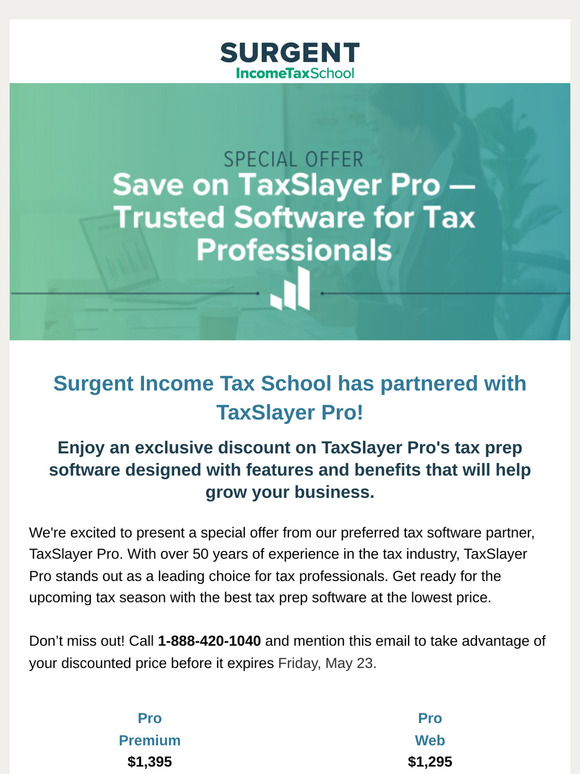 We’ve got a unique tax season offer for you --> 🎁