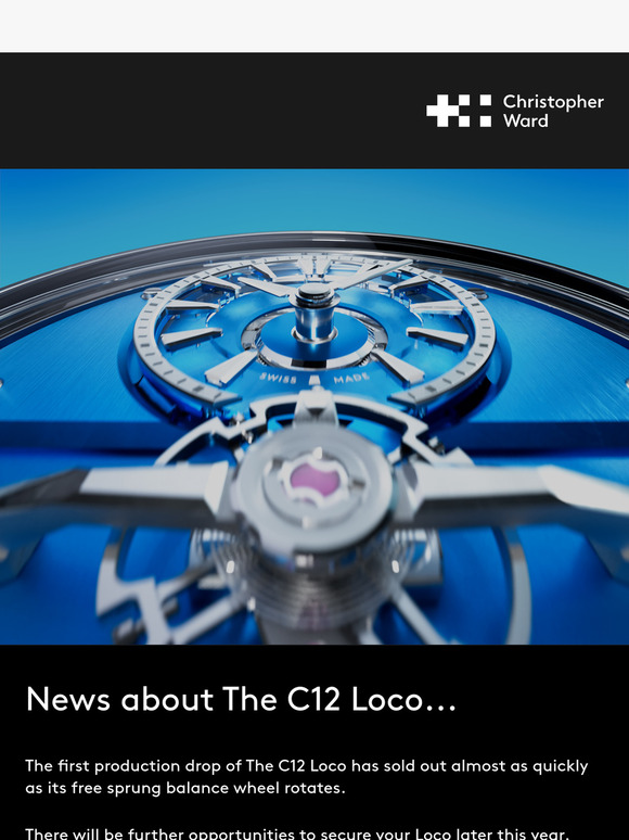 News about The C12 Loco...