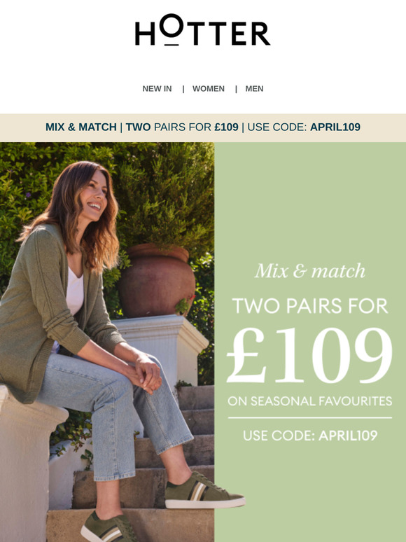 Mix & Match | Two pairs for £109