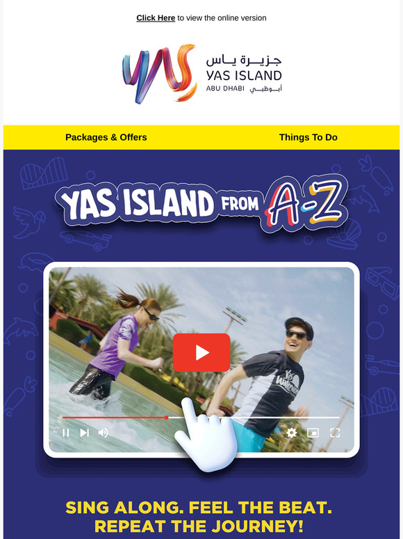 Ready to Sing Along on Yas Island & Enjoy the Spring Break? 🎶