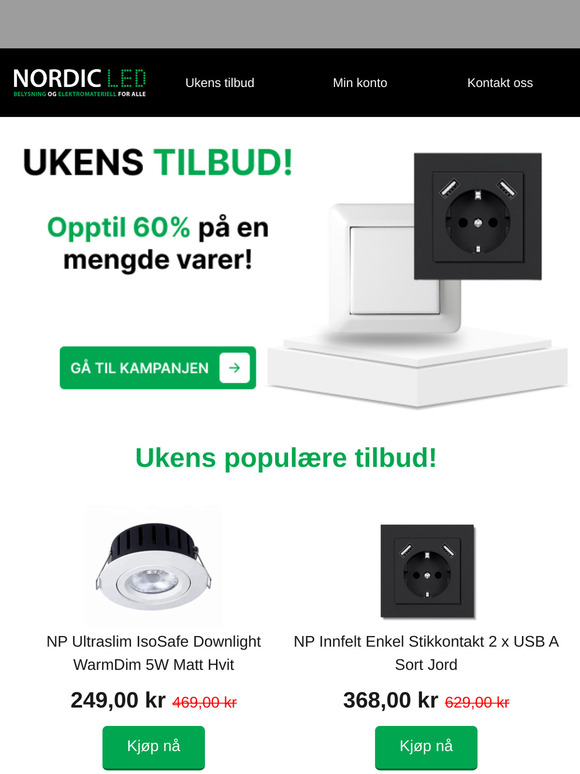 KUN denne uken: SPAR opptil 60%! 🎁