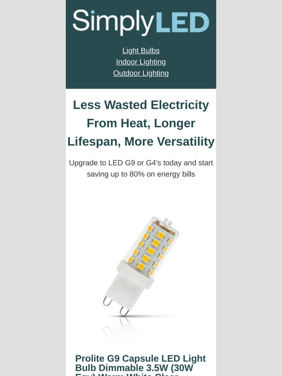 Don't miss out - our best capsule lighting!