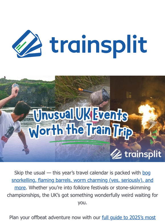 All Aboard for the UK’s Quirkiest Events of 2025